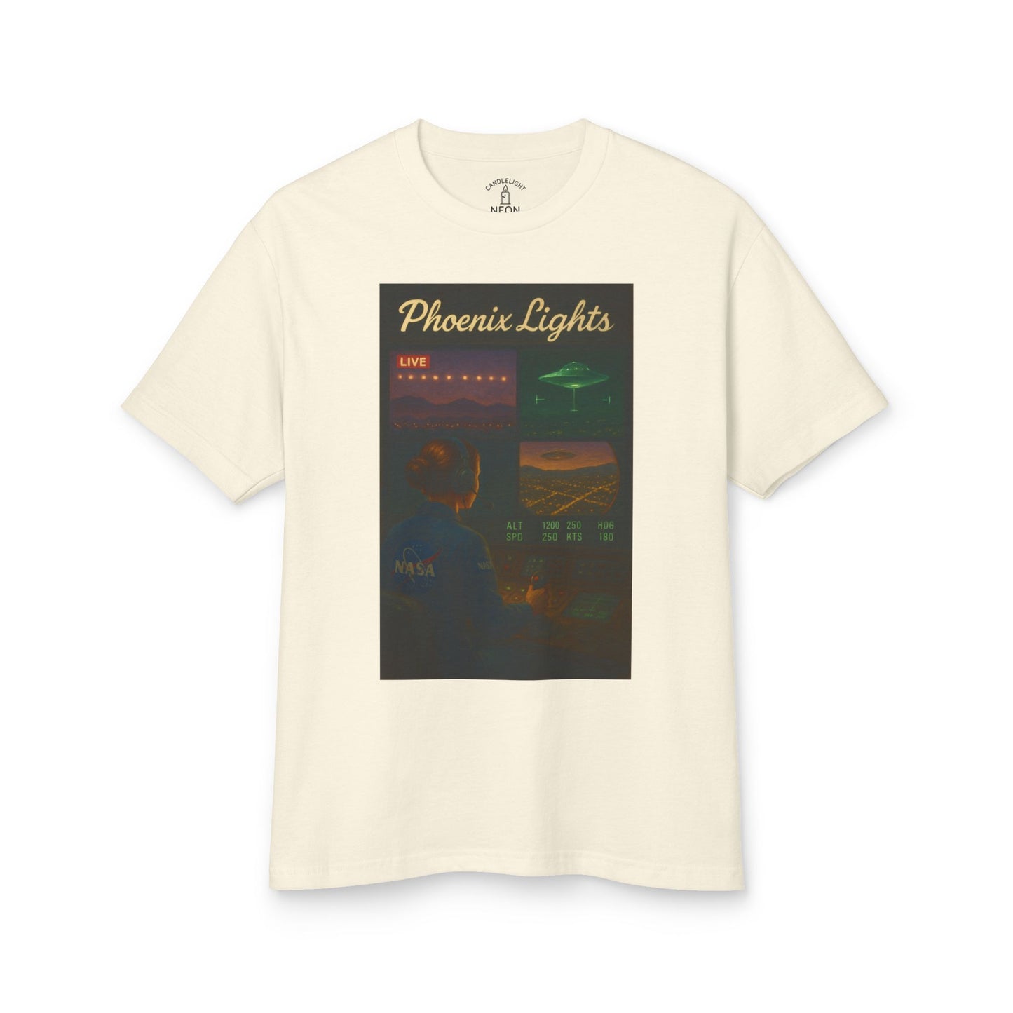 Operation Phoenix Lights - POV of a UFO Unisex Tee