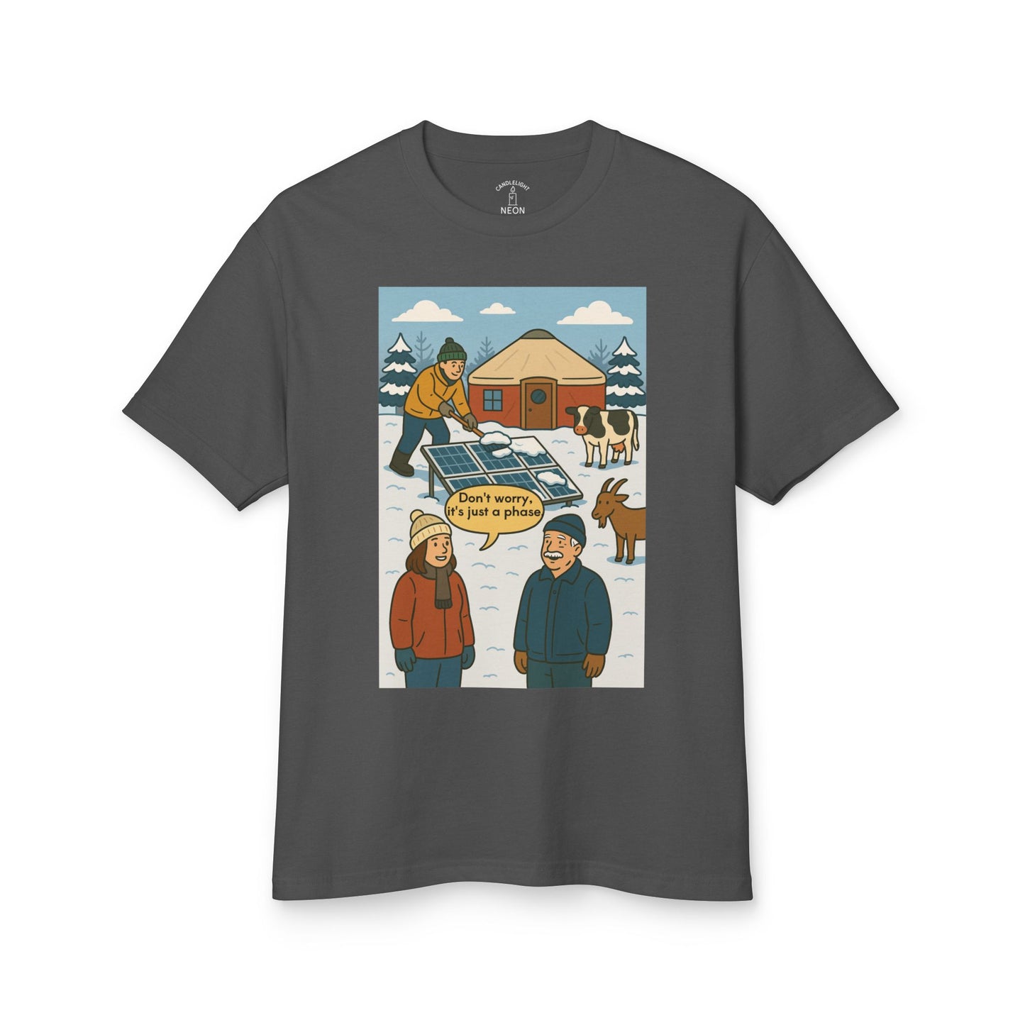 It's Just A Phase Yurt Unisex Tee