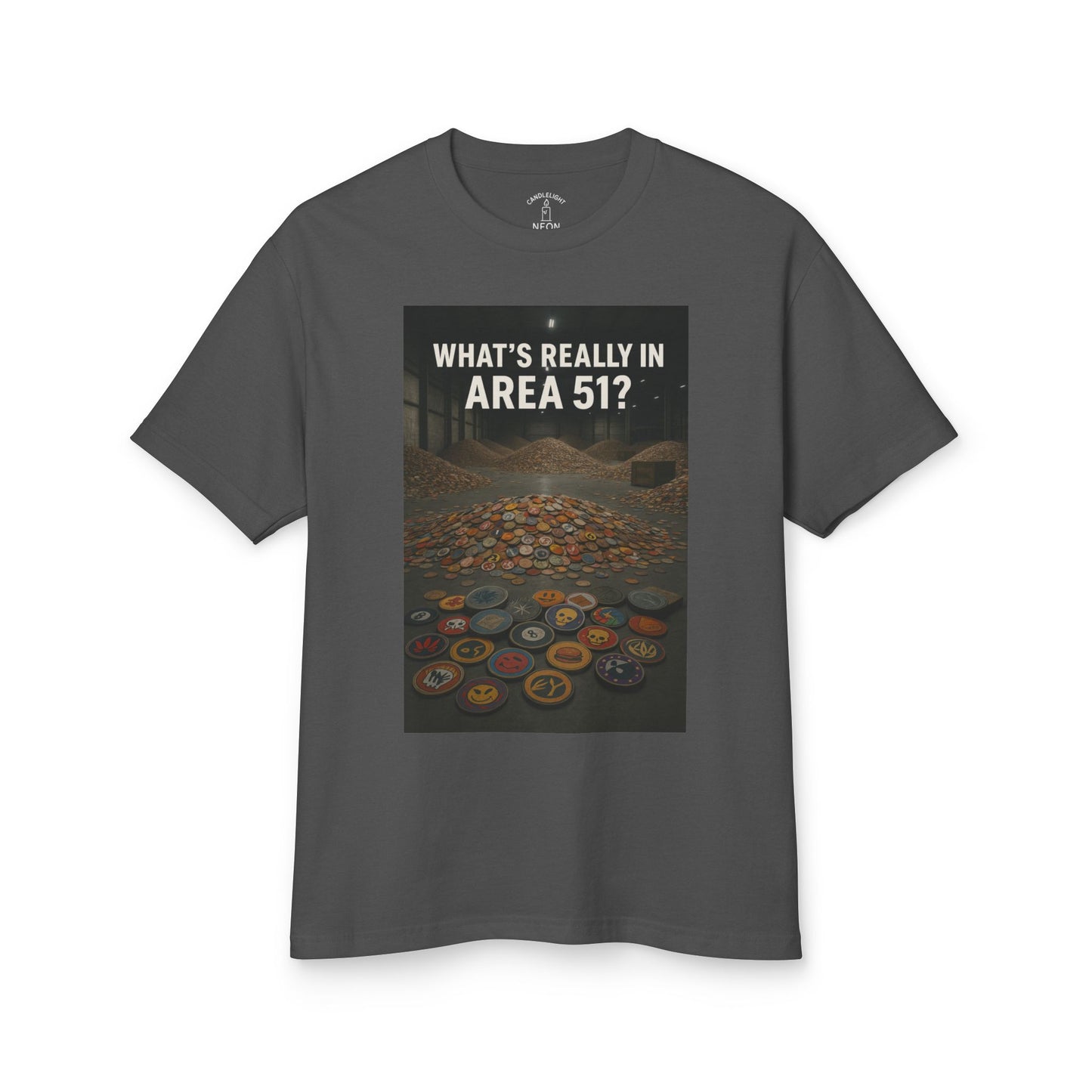 What's Really In Area 51? POGs & Slammers - Forgotten Treasures Unisex Tee
