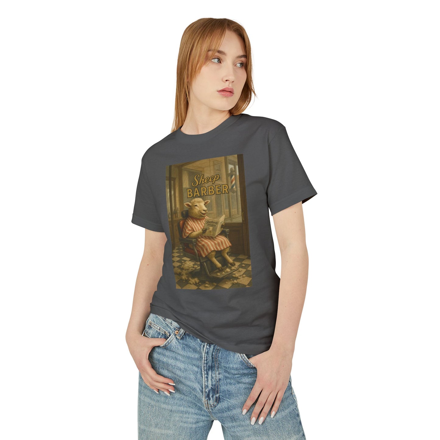 Sheep Barber Shearer Unisex Tee