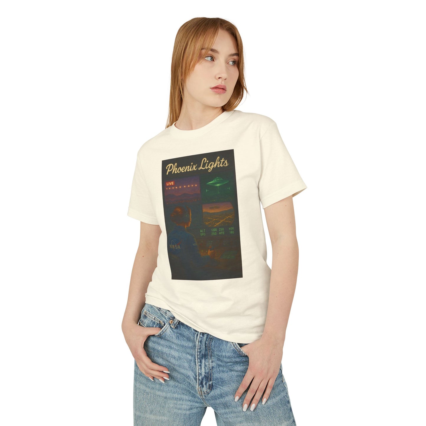 Operation Phoenix Lights - POV of a UFO Unisex Tee