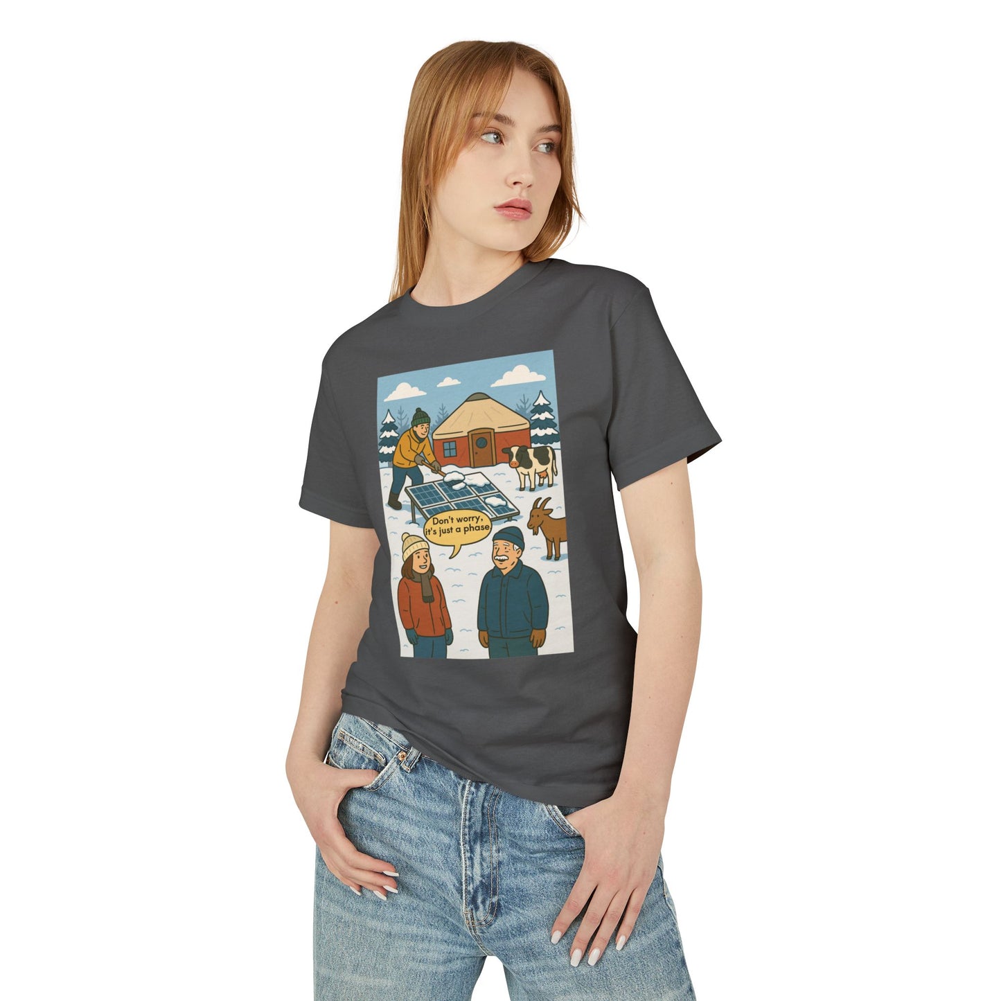 It's Just A Phase Yurt Unisex Tee