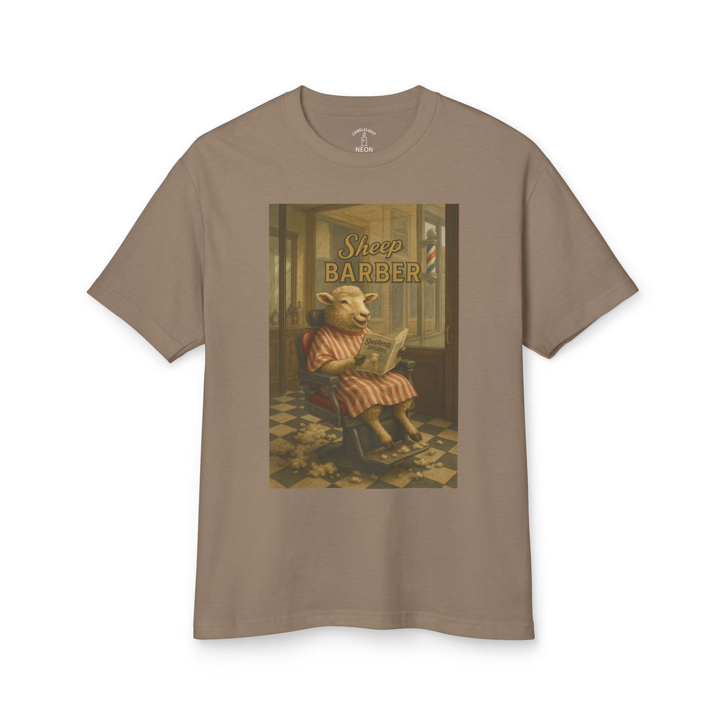 Sheep Barber Shearer Unisex Tee