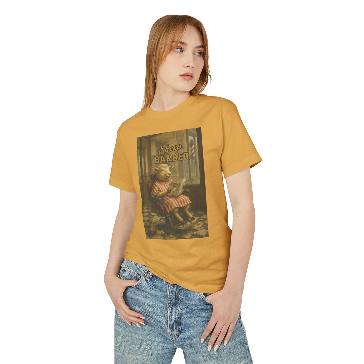 Sheep Barber Shearer Unisex Tee