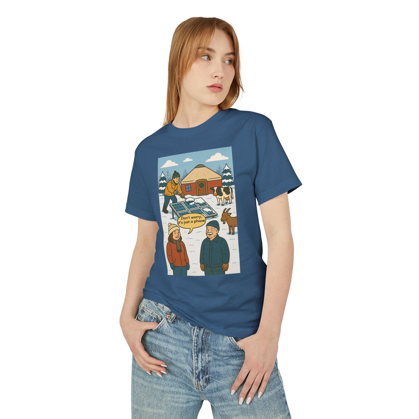 It's Just A Phase Yurt Unisex Tee