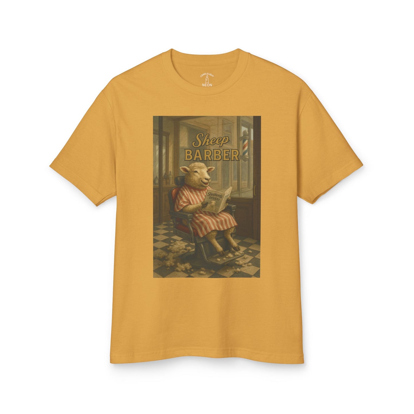 Sheep Barber Shearer Unisex Tee