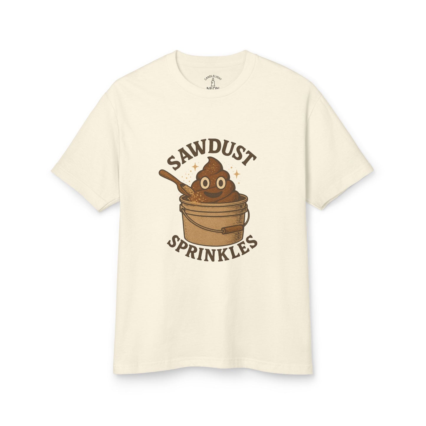 Sawdust Sprinkles Composting Toilet Unisex Tee