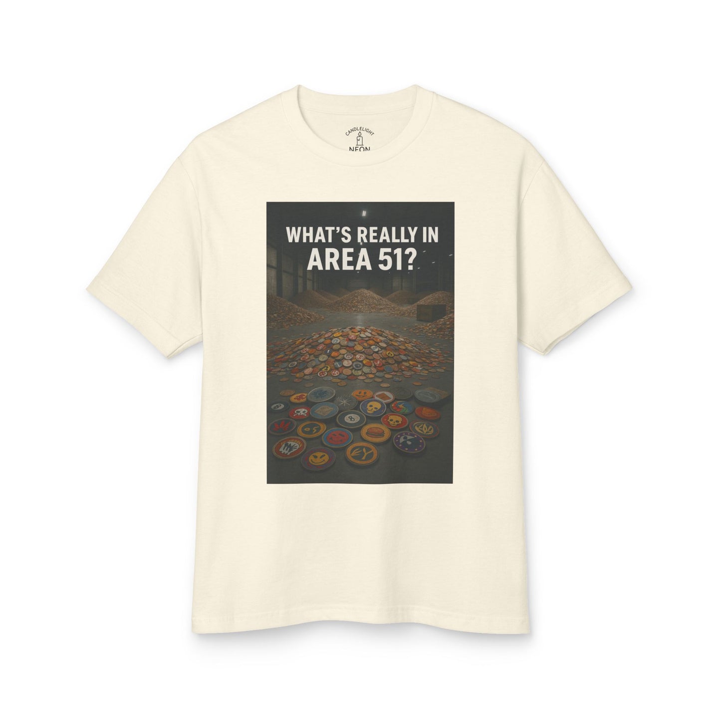 What's Really In Area 51? POGs & Slammers - Forgotten Treasures Unisex Tee