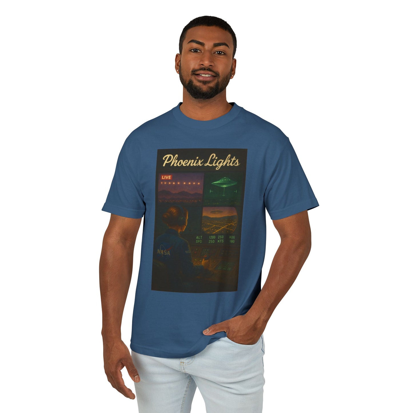 Operation Phoenix Lights - POV of a UFO Unisex Tee