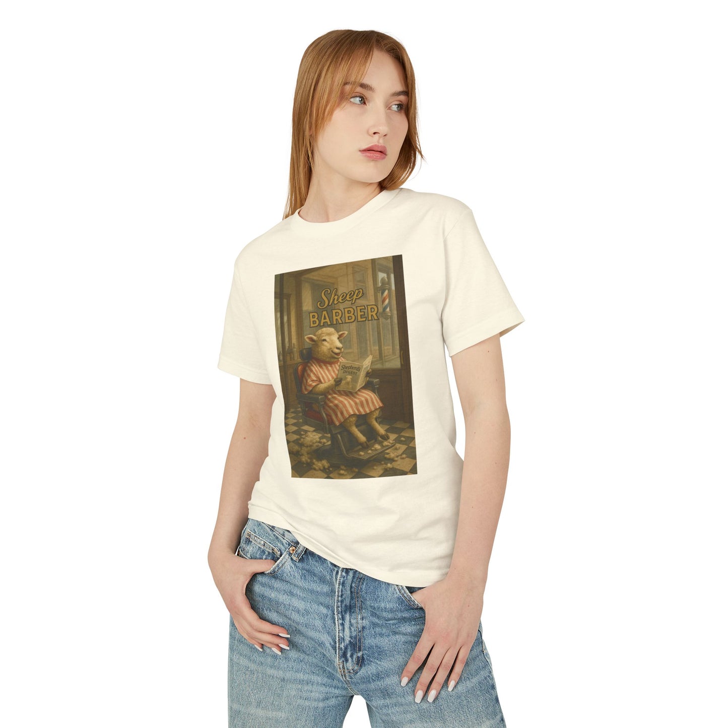 Sheep Barber Shearer Unisex Tee