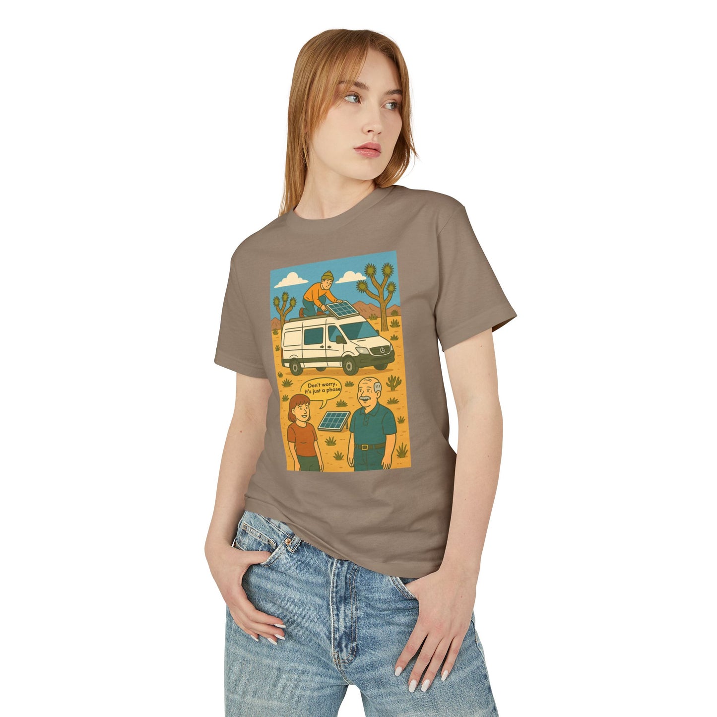 It's Just A Phase Van Life Unisex Tee