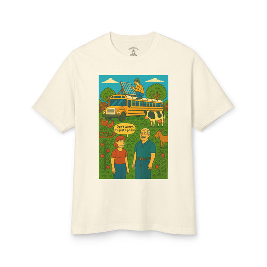 It's Just A Phase Skoolie Schoolie Unisex Tee