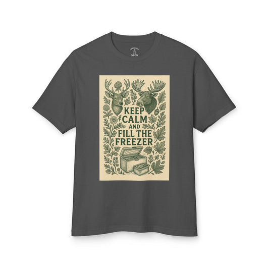 Keep Calm and Fill the Freezer Hunting Unisex Tee