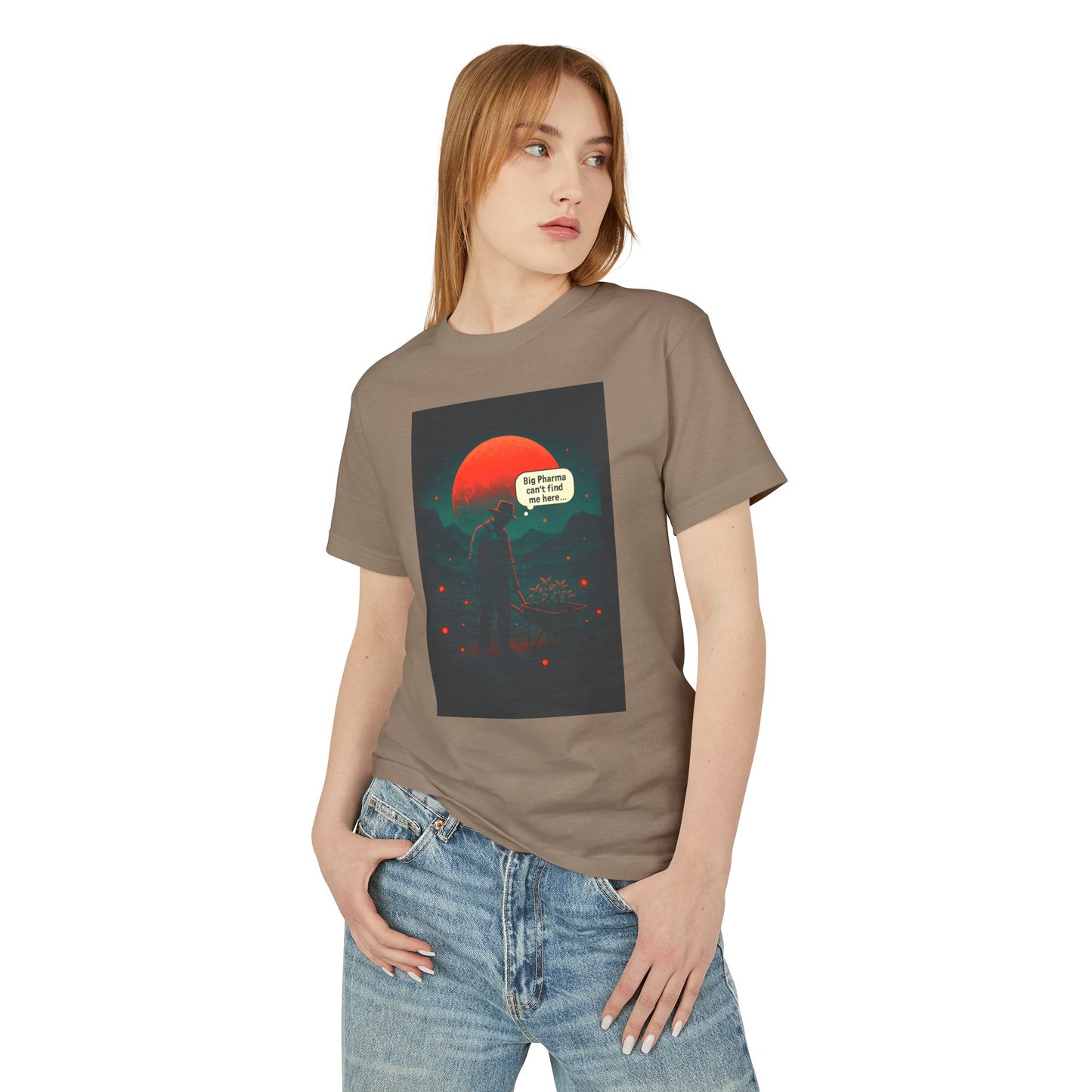 Big Pharma Can't Find Me Here Unisex Tee
