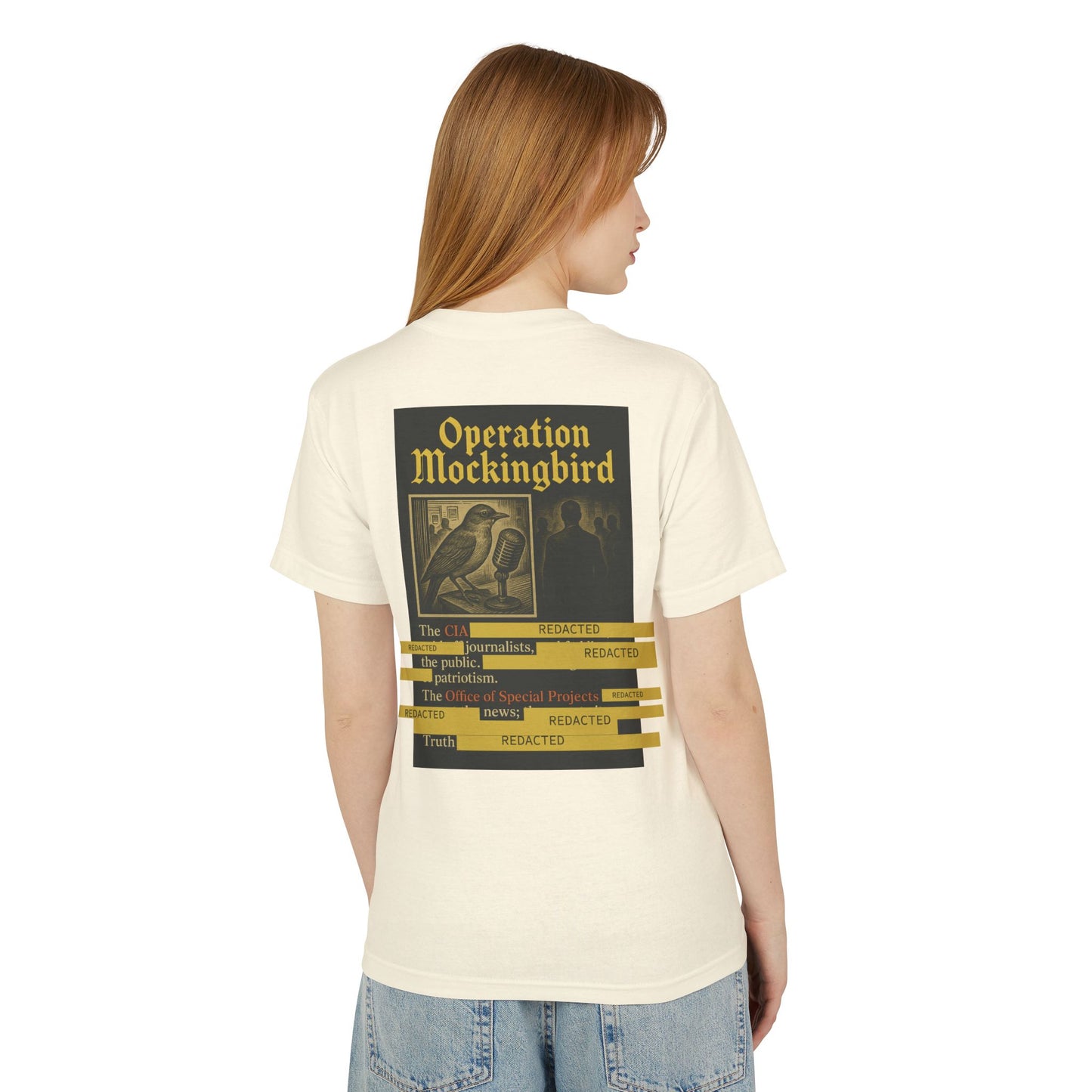 Operation Mockingbird Conspiracy Unisex Tee