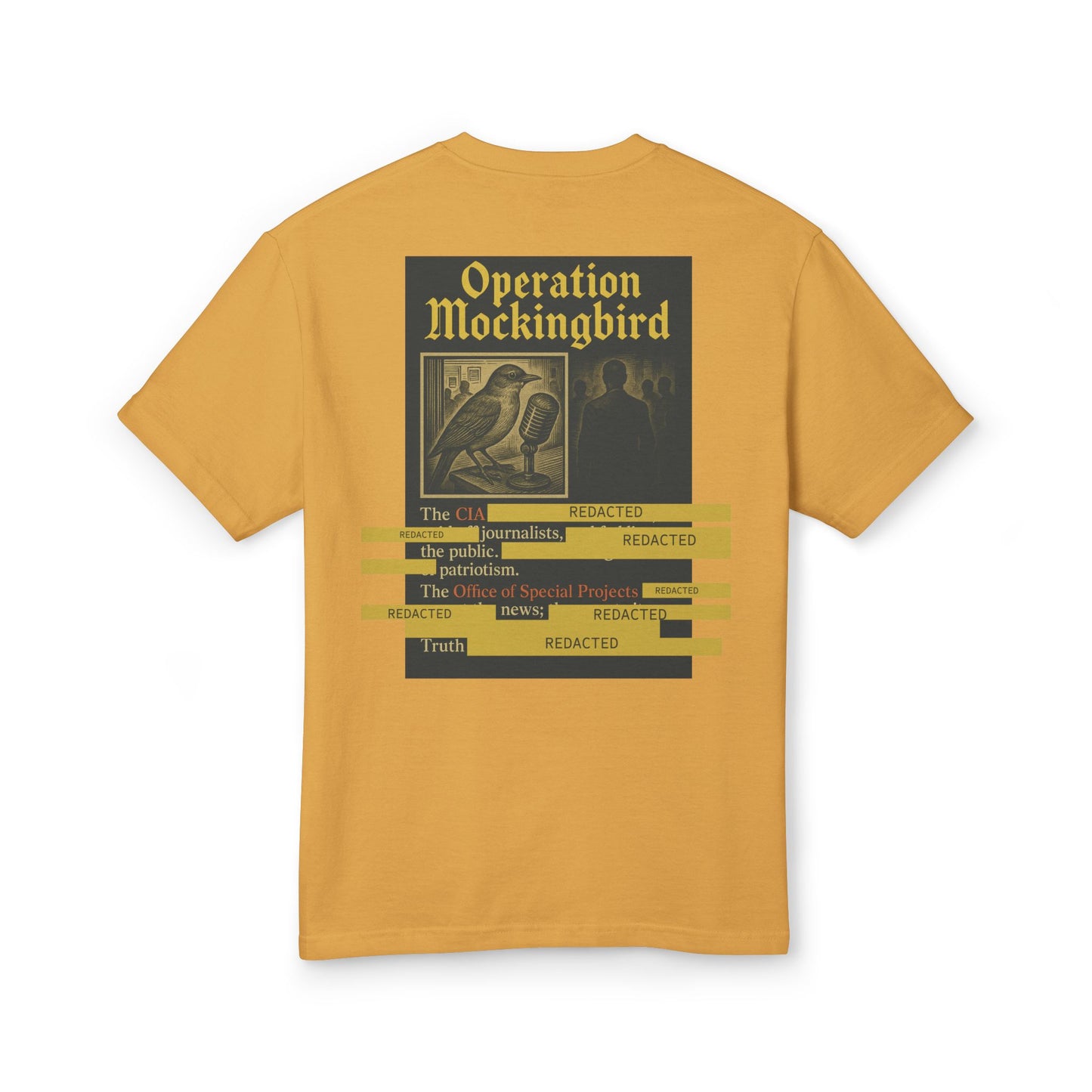 Operation Mockingbird Conspiracy Unisex Tee