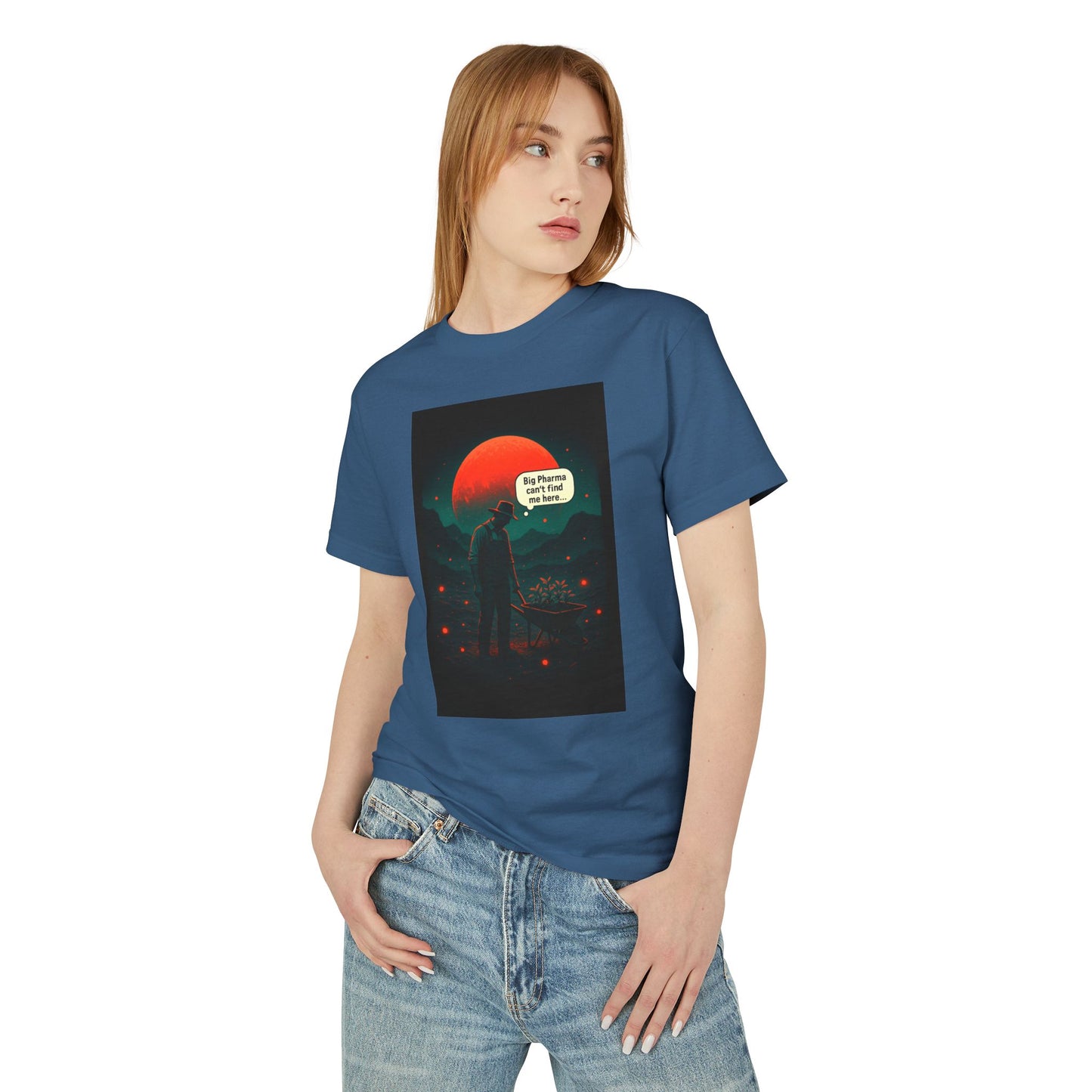 Big Pharma Can't Find Me Here Unisex Tee