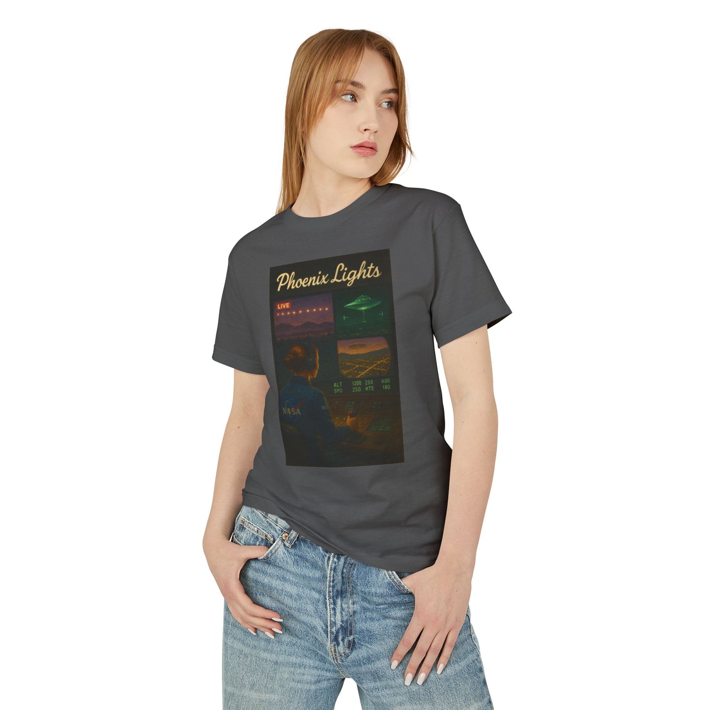 Operation Phoenix Lights - POV of a UFO Unisex Tee