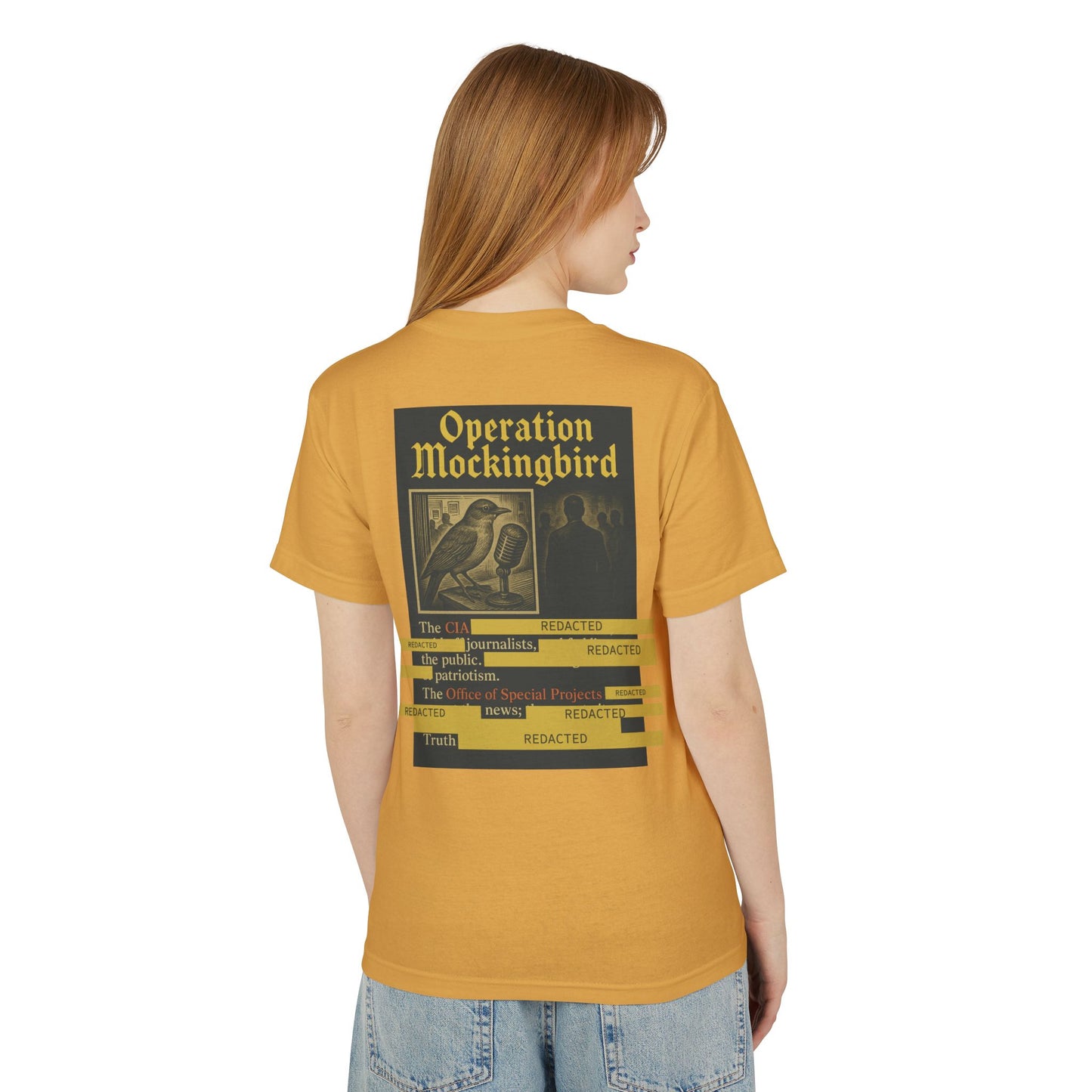 Operation Mockingbird Conspiracy Unisex Tee