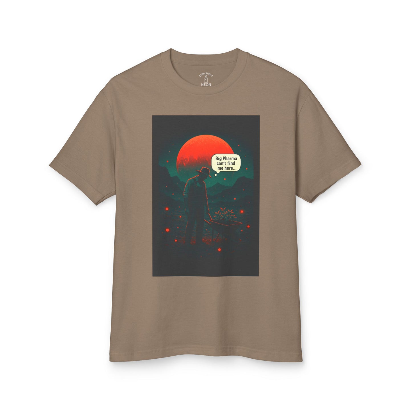 Big Pharma Can't Find Me Here Unisex Tee
