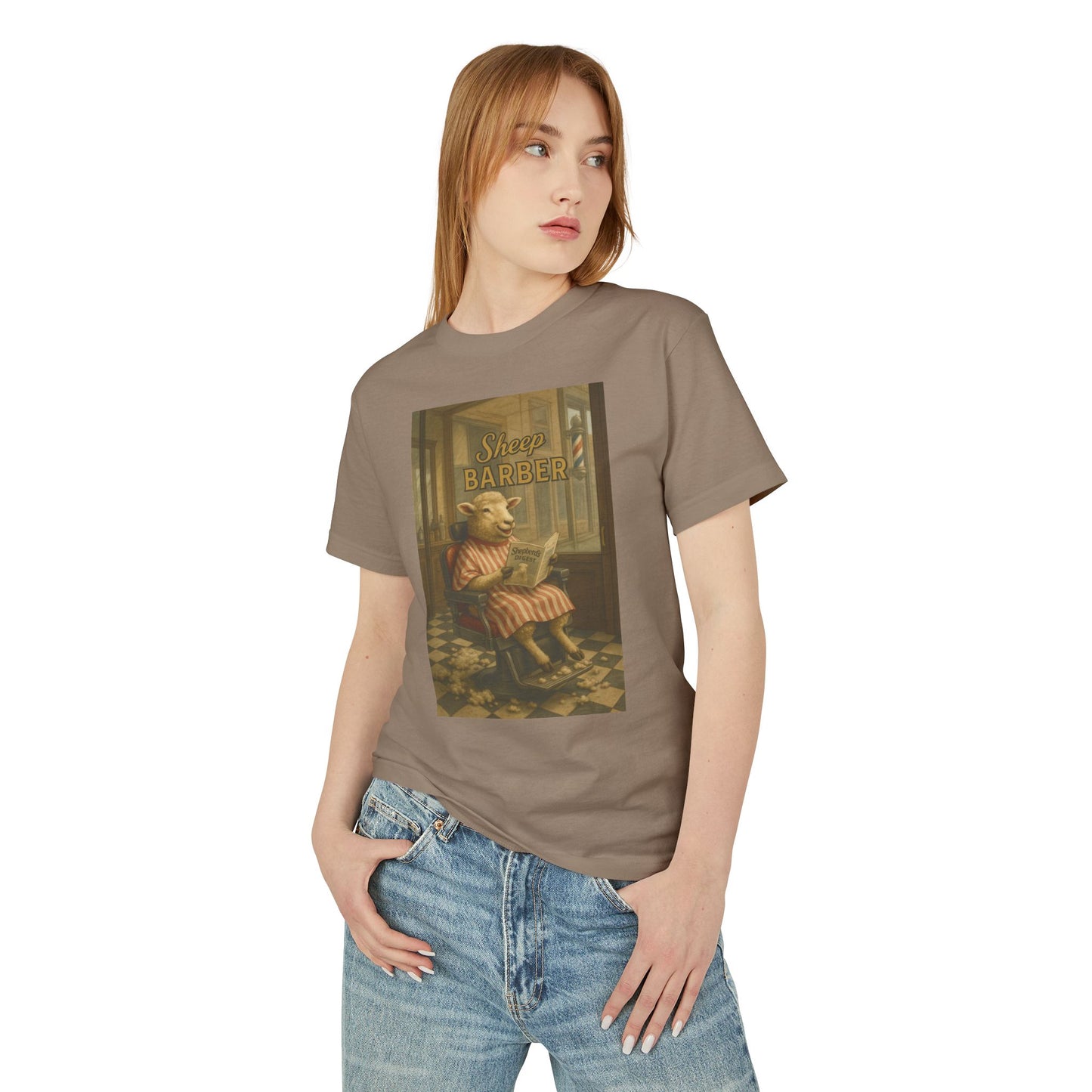 Sheep Barber Shearer Unisex Tee