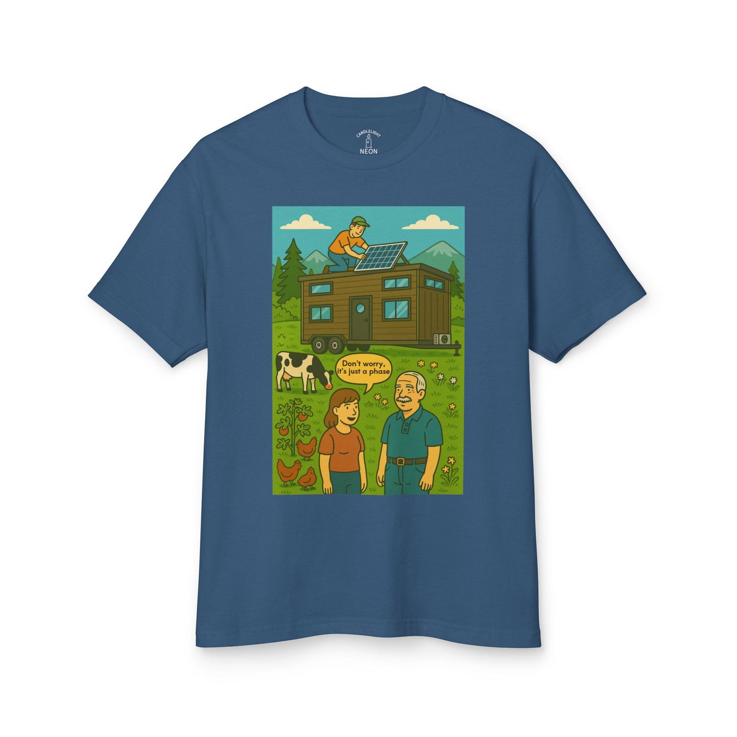 It's Just A Phase Tiny-Home-on-Wheels Unisex Tee