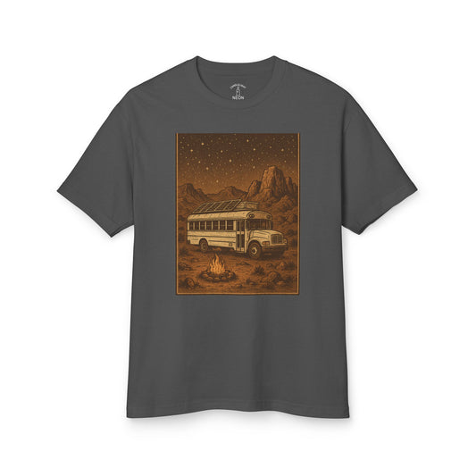 T-Shirt Skoolie Desert Star-Studded Night Sky Unisex Tee