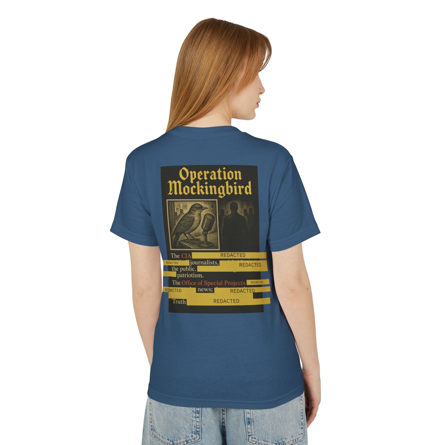 Operation Mockingbird Conspiracy Unisex Tee