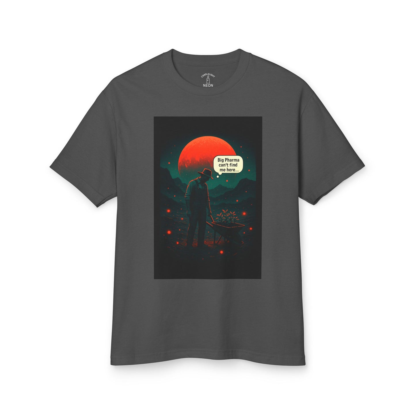 Big Pharma Can't Find Me Here Unisex Tee